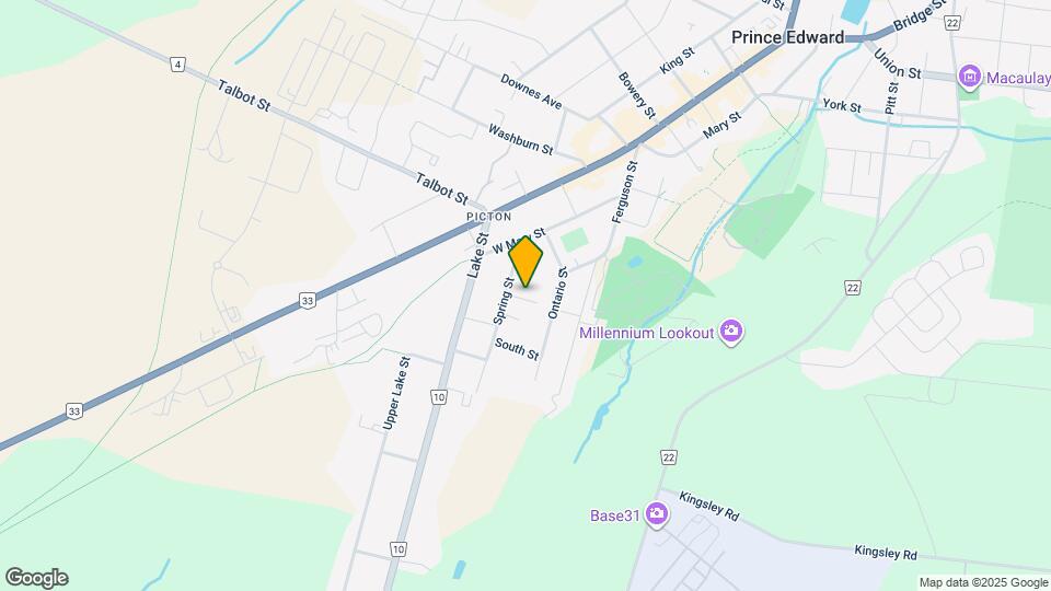 5 Spring St Map and Location Details