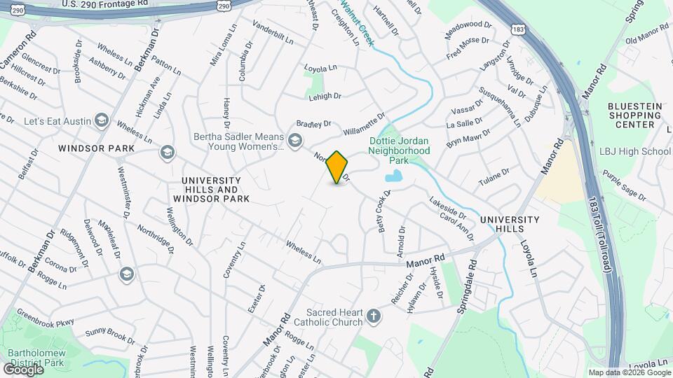 6405 Chimney Creek Cir Map and Location Details