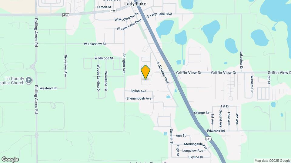 406 Bay Oak Ln Mapa y Detalles de la Ubicación
