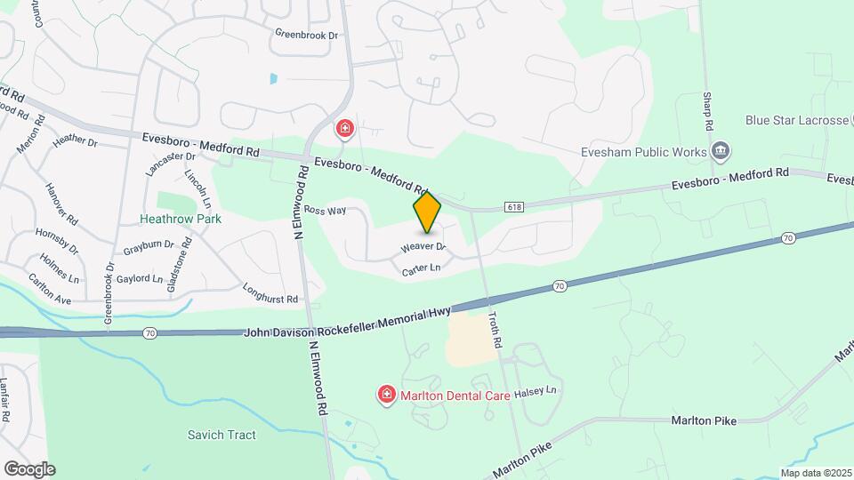 36 Weaver Dr Map and Location Details