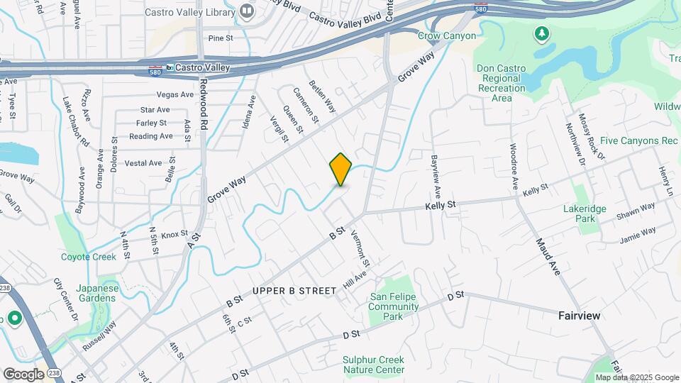 1976 Wingate Way Map and Location Details