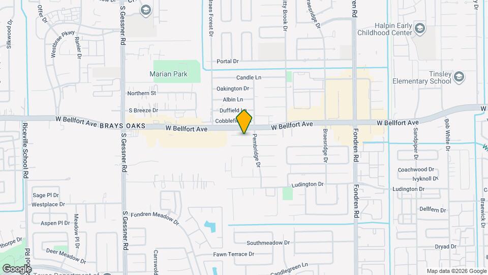 7915 Wolfield Ln Map and Location Details