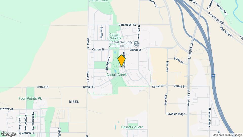 2963 Warbler Way Map and Location Details