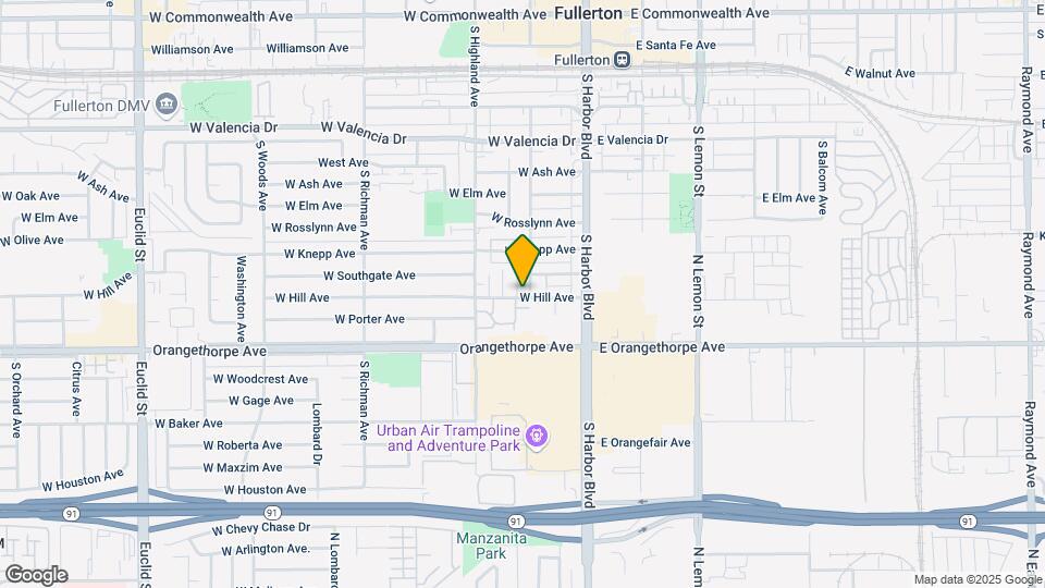 1013-1019 S Malden Ave Map and Location Details