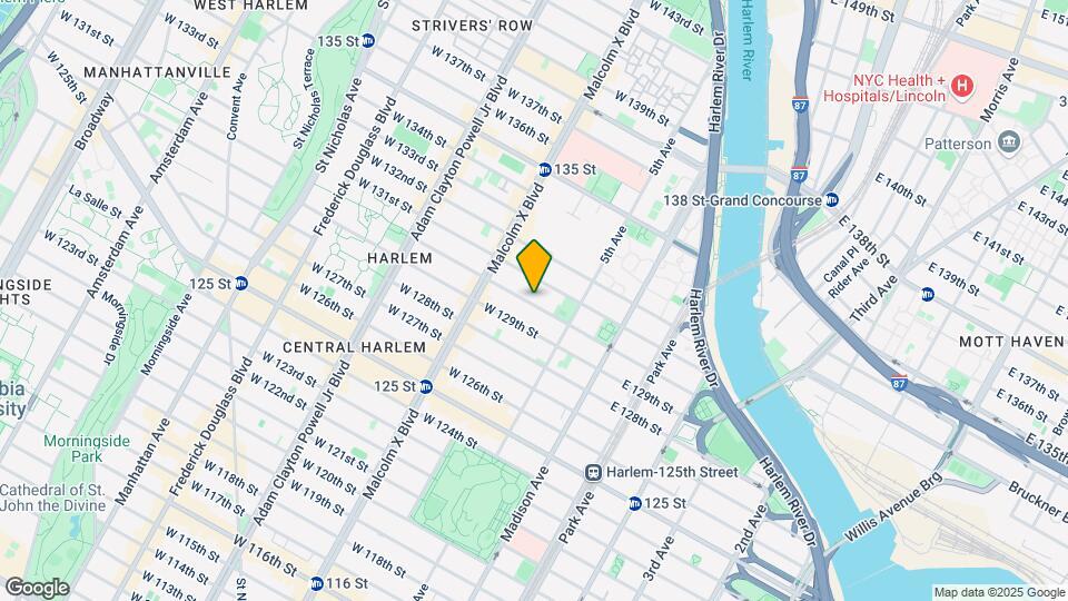 31 W 130th St Map and Location Details