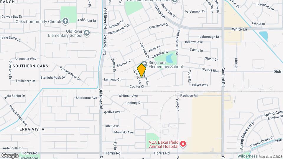 4620 Gorbett Ln Map and Location Details