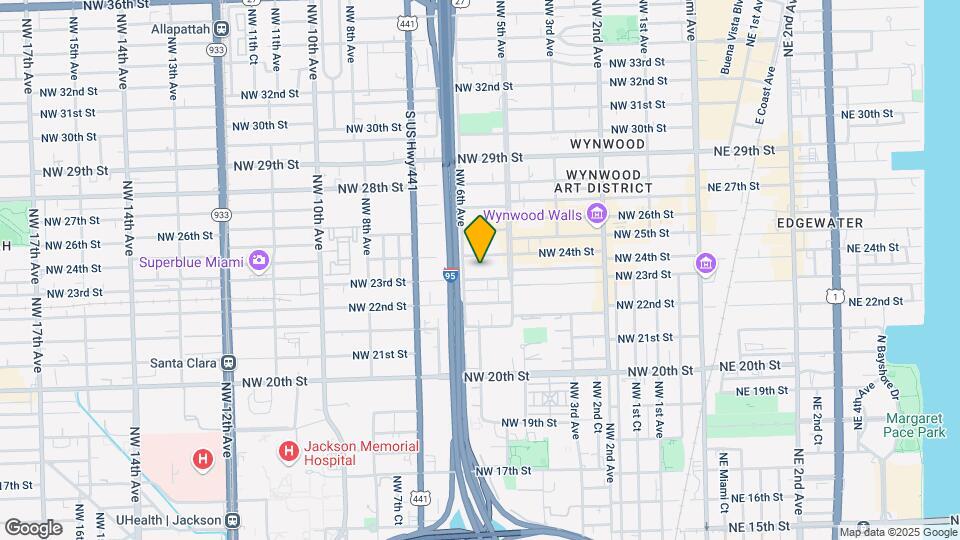 Mana Wynwood- Residential Units Map and Location Details