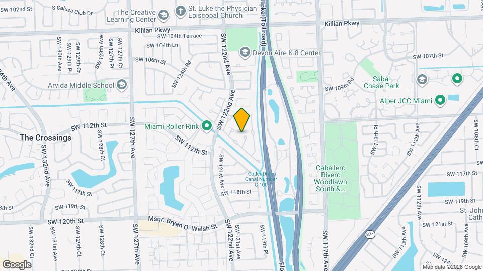 12037 SW 110th St Cir S Map and Location Details