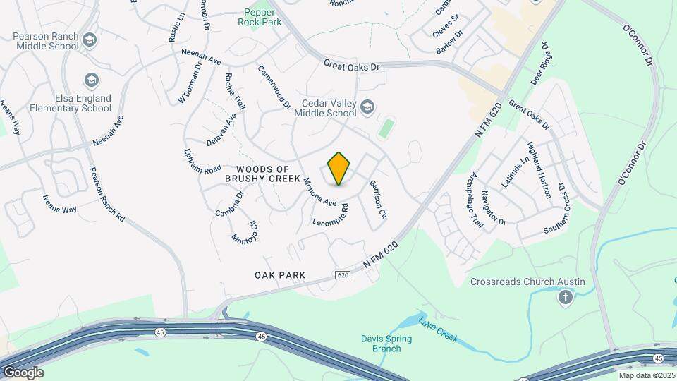 15818 Hamden Cir Map and Location Details