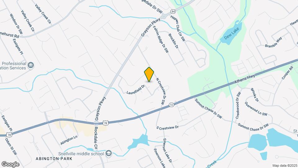 1715 Crestwell Ln SW Map and Location Details