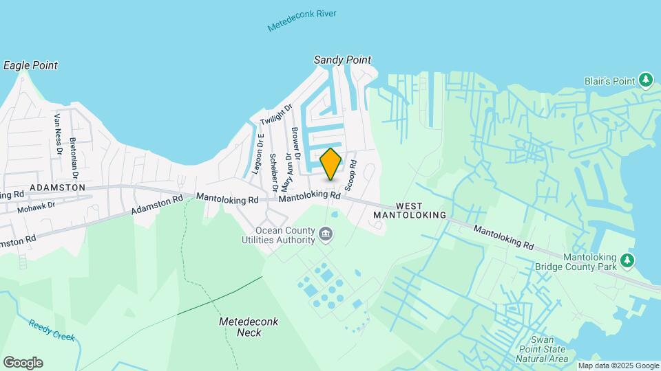 256 Mantoloking Rd-Unit -2A Map and Location Details
