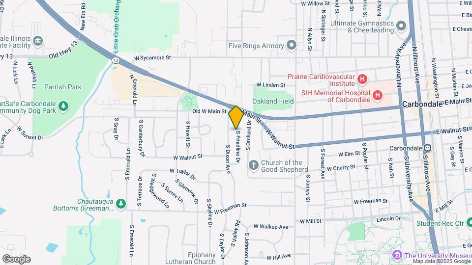 200 S Friedline Dr, Unit #1 Map and Location Details