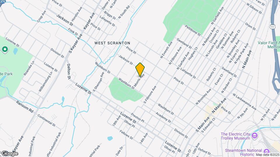 123 Morris Ave Mapa y Detalles de la Ubicación