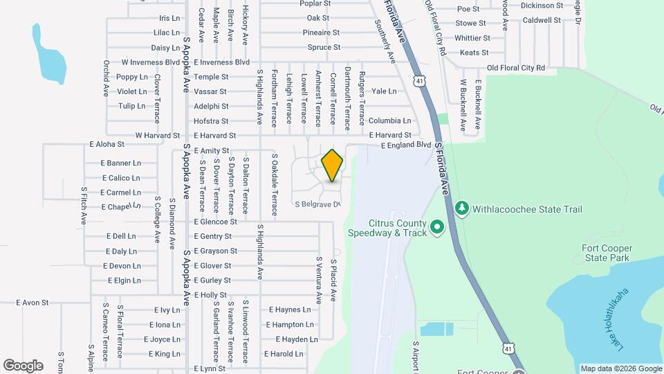 6821 E Queensbury Ln Map and Location Details