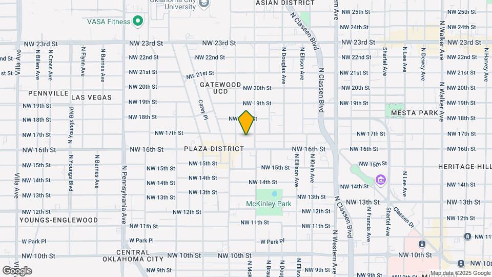 1612 NW 17th St Mapa y Detalles de la Ubicación