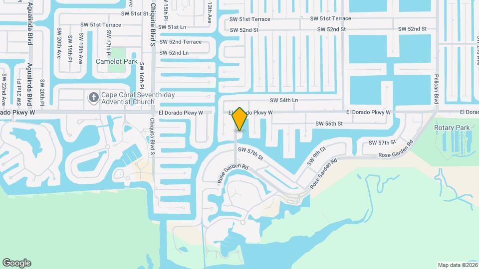 5605 SW 12th Ave Map and Location Details