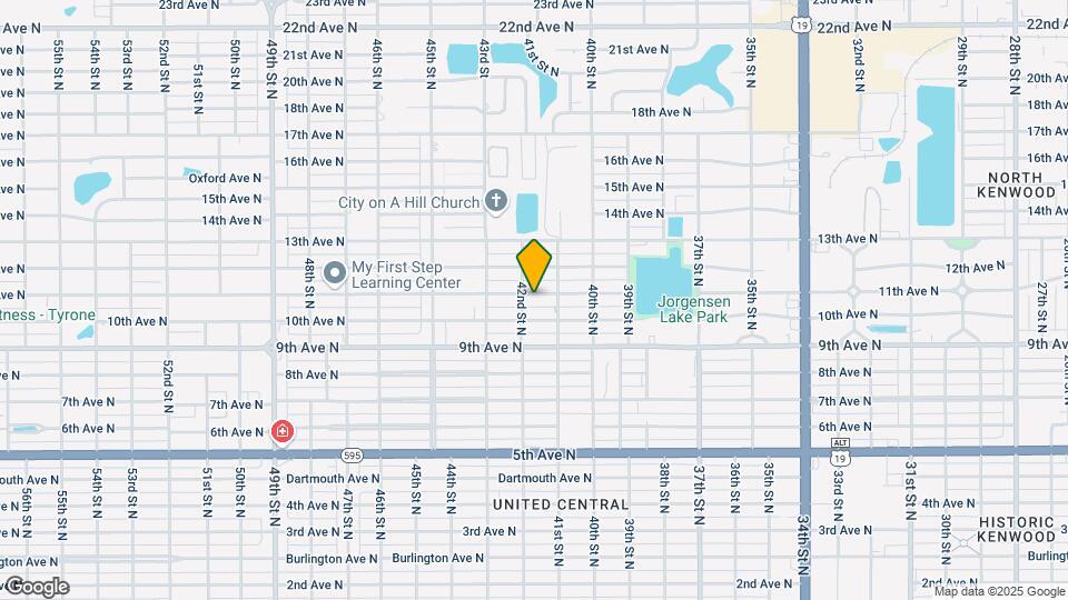 4144 11th Ave N Map and Location Details