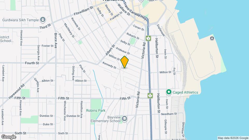 604 Kennedy St Map and Location Details