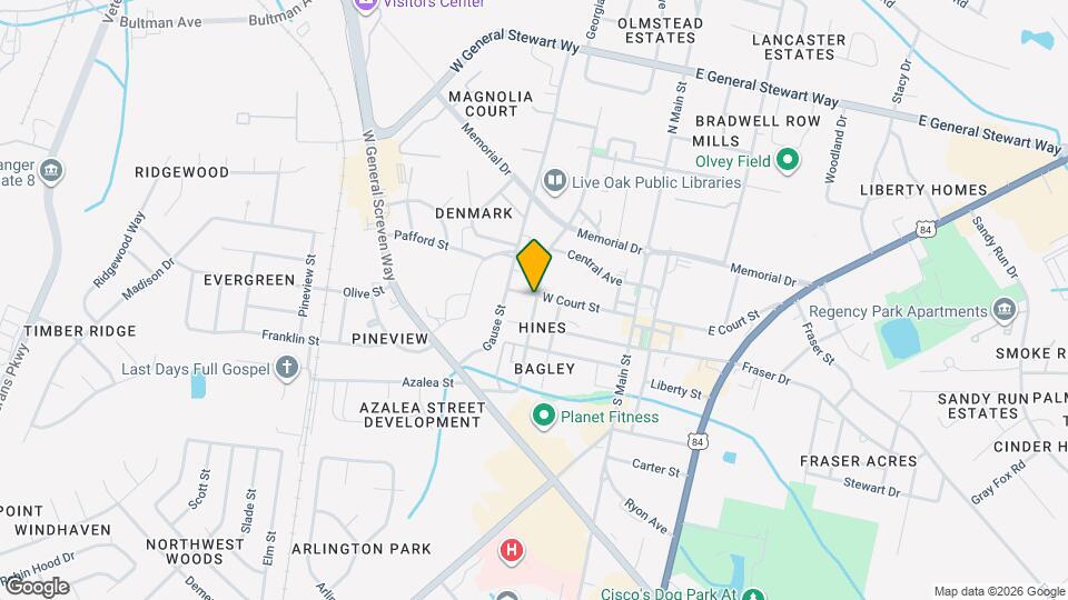 103 Welborn St Map and Location Details