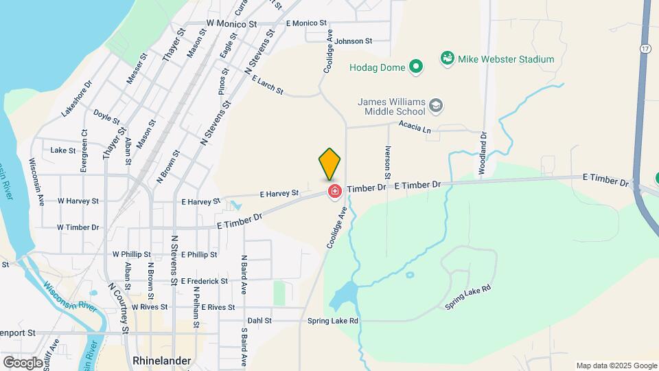 537 E Timber Dr Map and Location Details