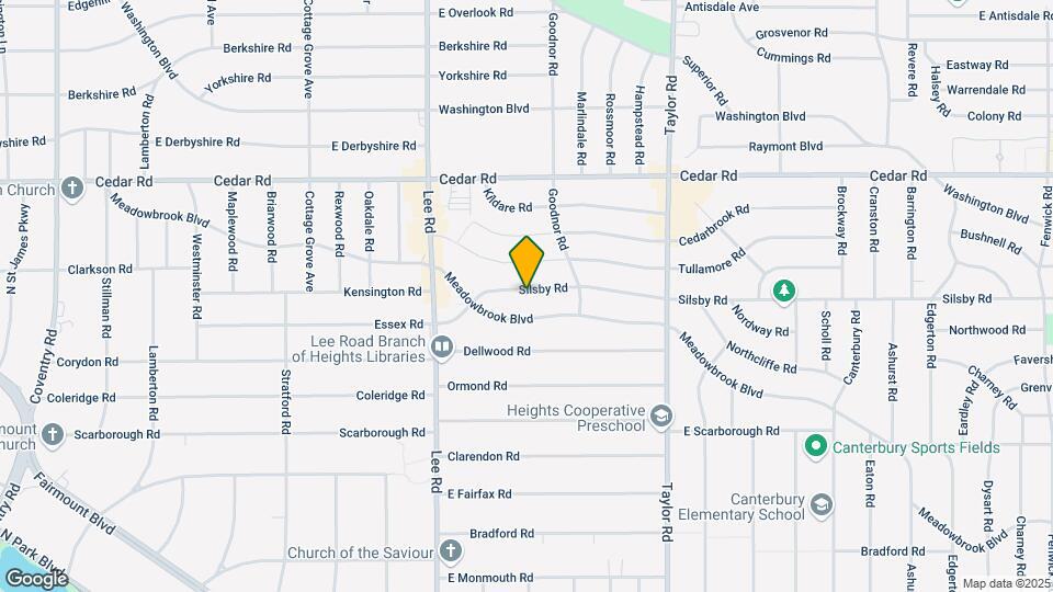 3292 Silsby Rd Map and Location Details