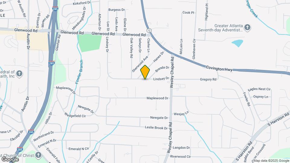 4201 Lindsey Dr Map and Location Details