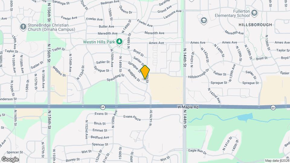 14704 Ruggles St Map and Location Details