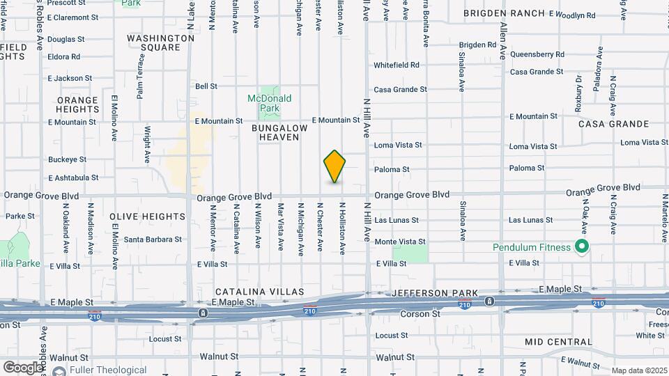 130 9 Orange Grove Blvd Map and Location Details