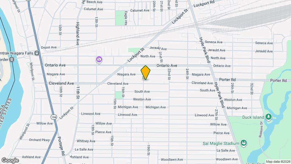 1804 Cleveland Ave Map and Location Details