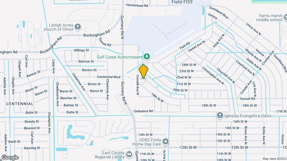3941 Sunset Rd Map and Location Details