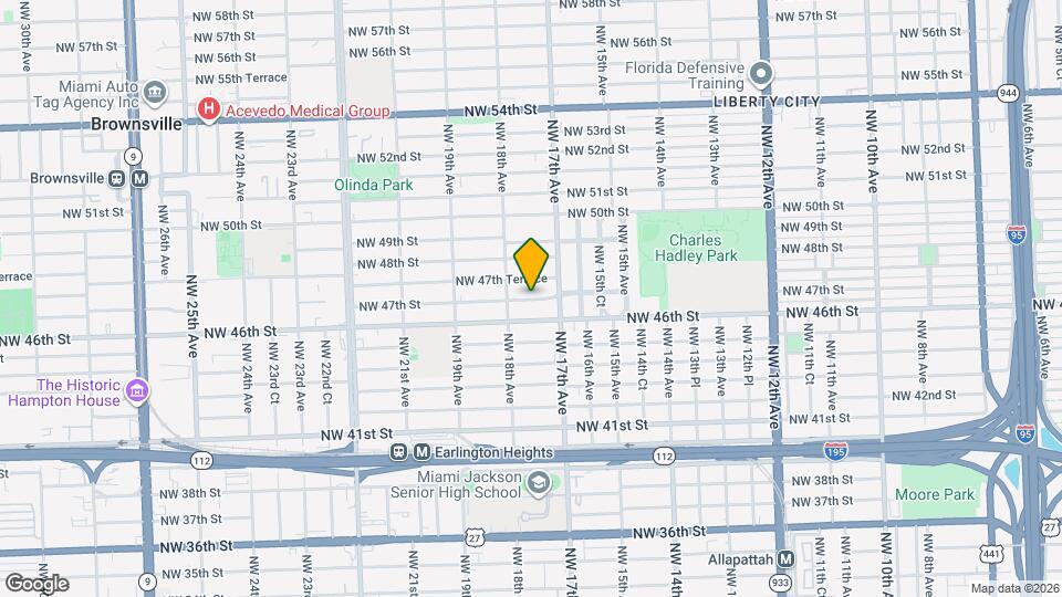 1757 NW 47th St Map and Location Details