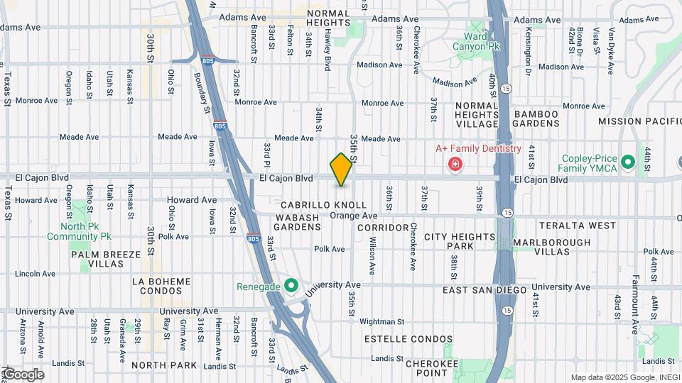 4261 Swift Ave Map and Location Details