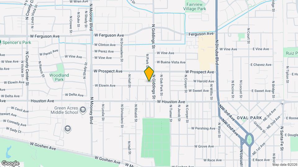 1326 W Elowin Ave Map and Location Details