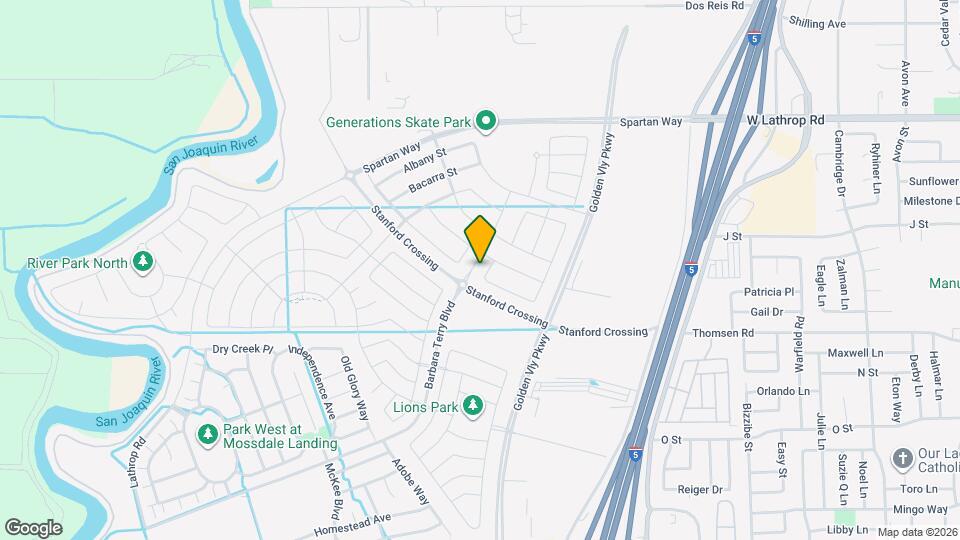 15535 Ortega St Map and Location Details