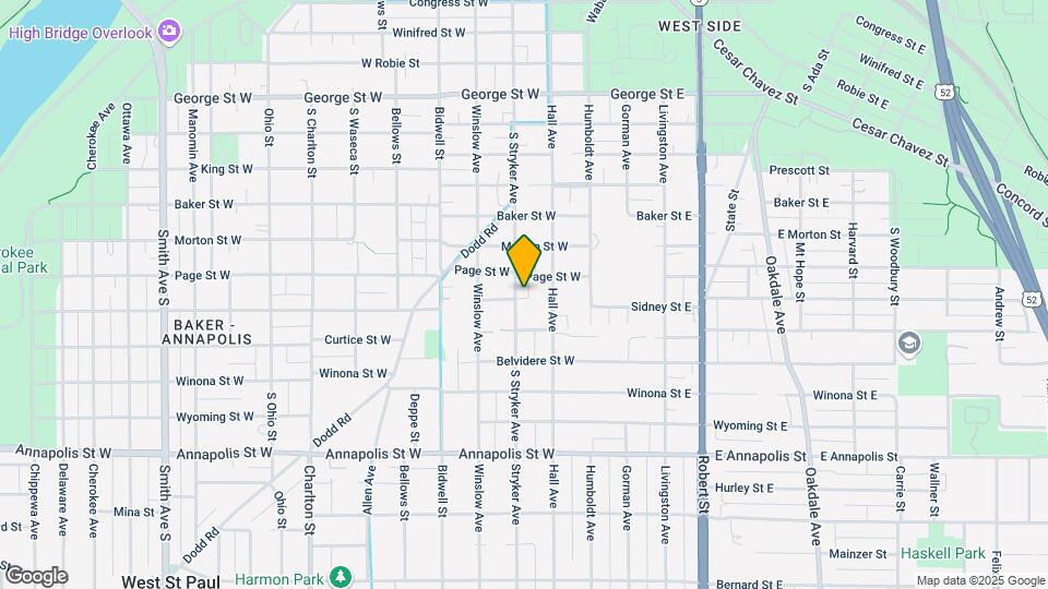 Stryker Apartments Map and Location Details