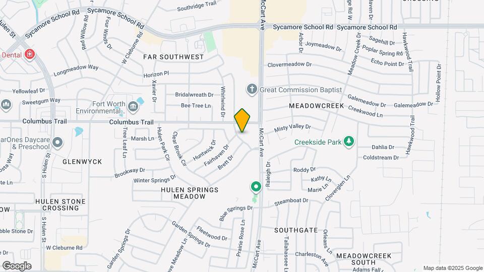 7921 Val Verde Dr Map and Location Details