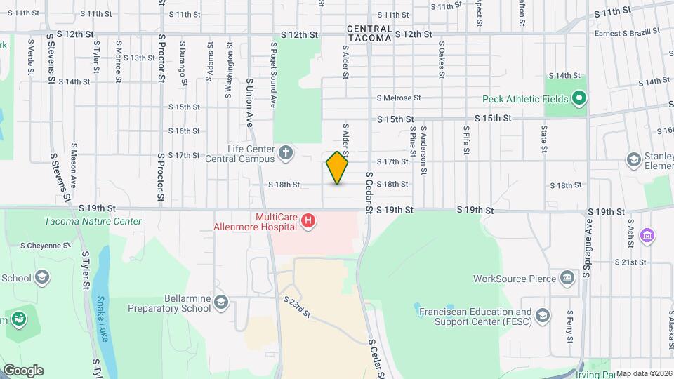 3136 S 18th St Map and Location Details