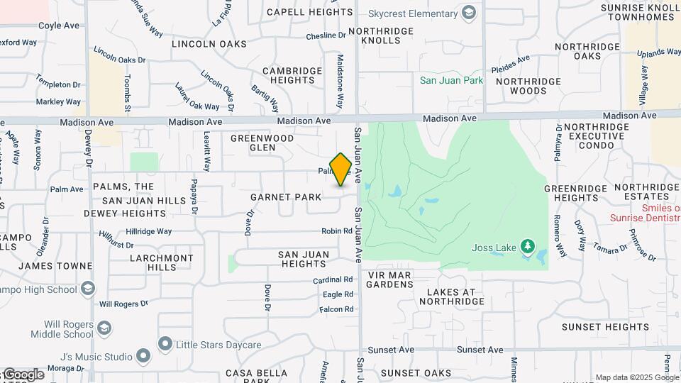 Northridge Townhomes Map and Location Details