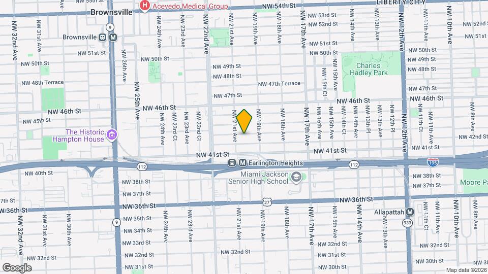 2014 NW 43rd St Map and Location Details