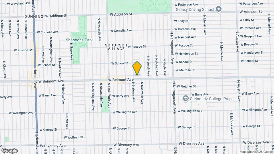 6610 W Belmont Ave Mapa y Detalles de la Ubicación