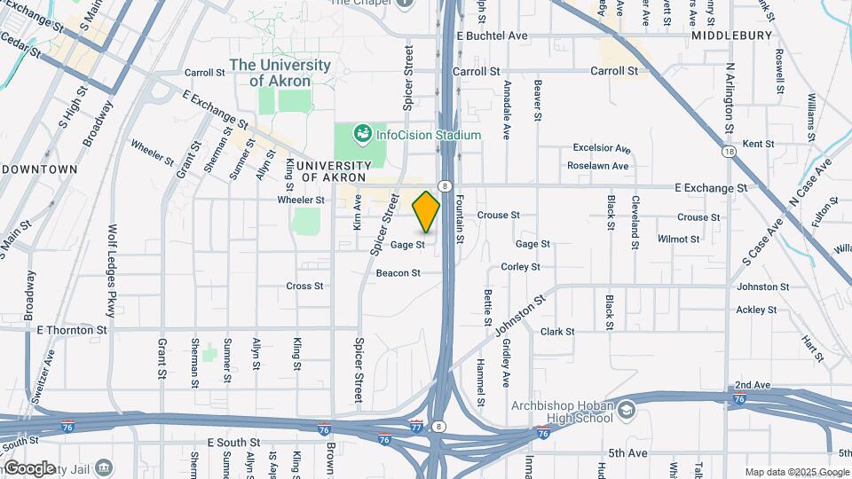 533 Gage St Map and Location Details