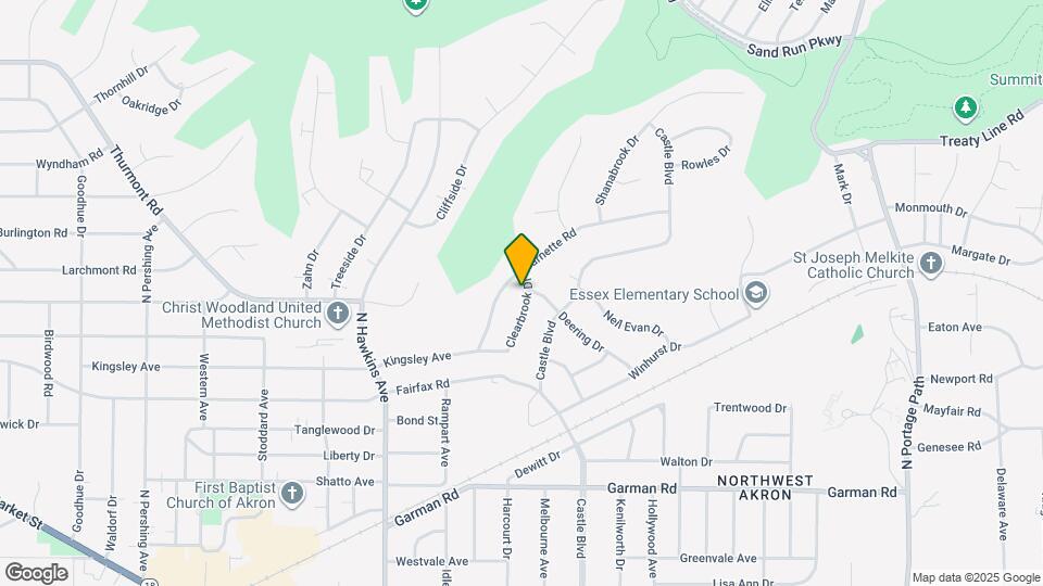 520 Clearbrook Dr Map and Location Details