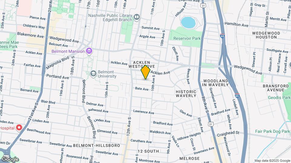 1011B Caldwell Ave Map and Location Details