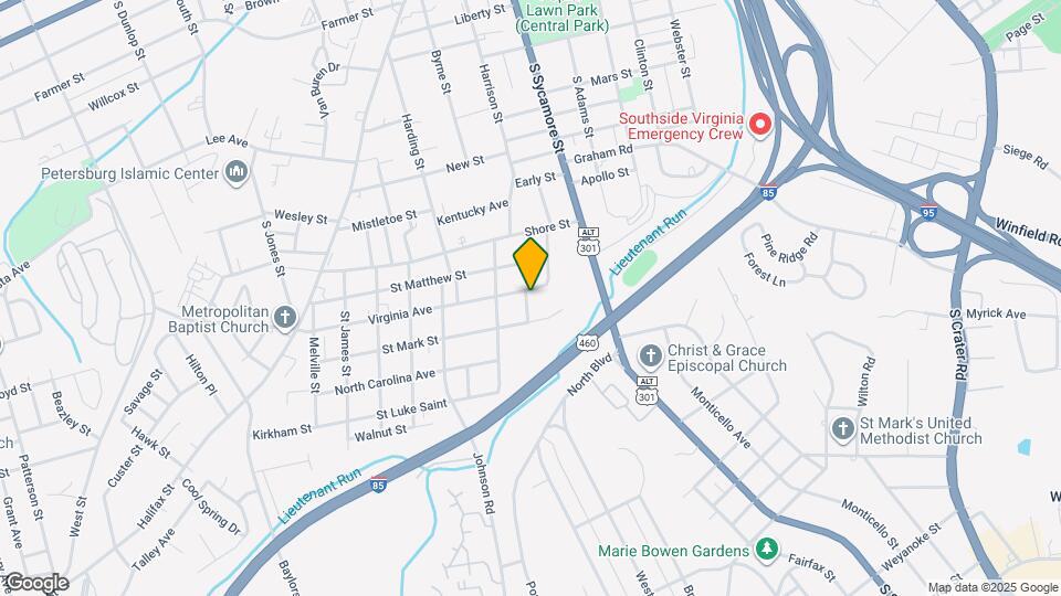 118 Virginia Ave Map and Location Details