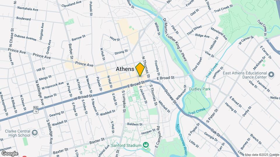 320 E Clayton St Mapa y Detalles de la Ubicación