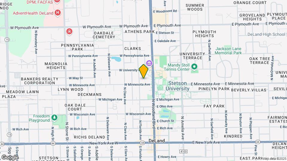 145 W Minnesota Ave Map and Location Details