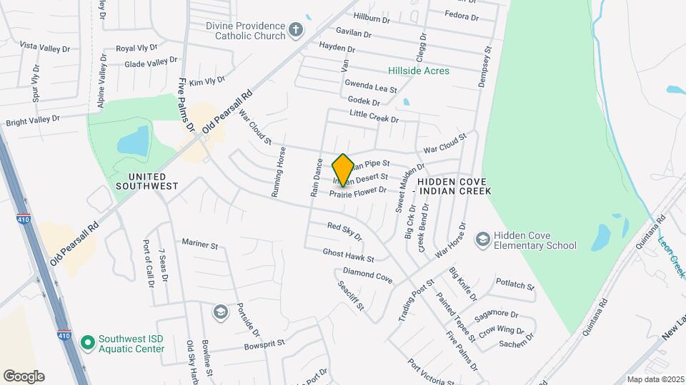 5507 Prairie Flower Dr Map and Location Details