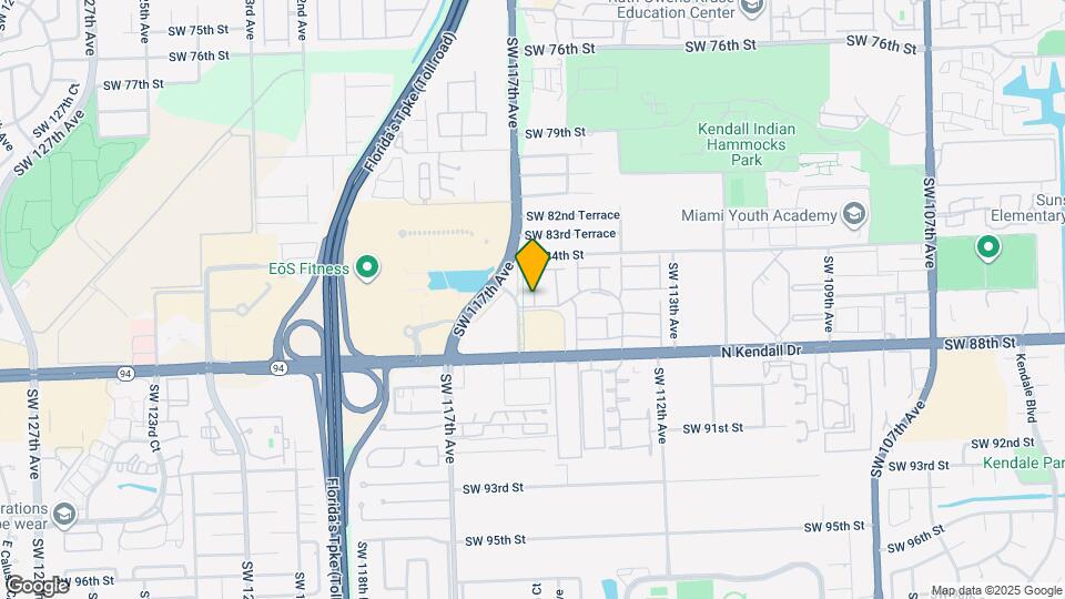 8596 SW 115th Pl Map and Location Details