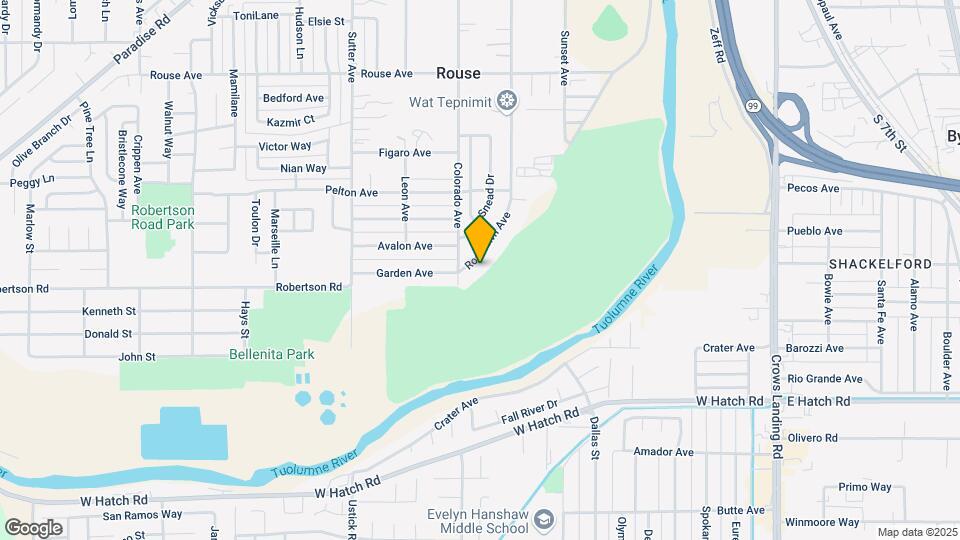 1205 Roselawn Ave Map and Location Details