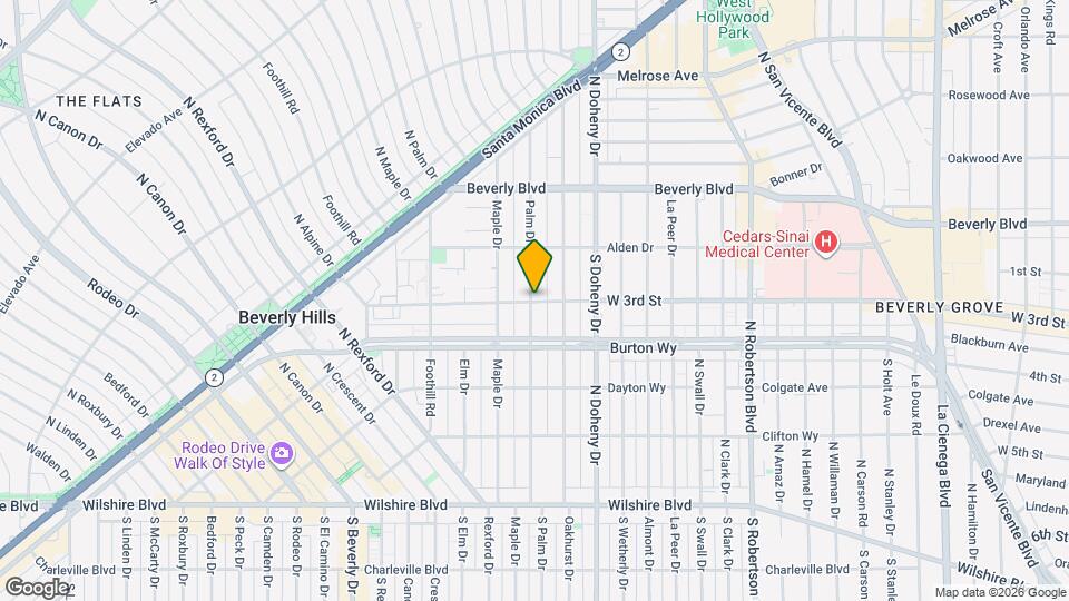 9199 W 3rd St, Unit 9199 Mapa y Detalles de la Ubicación